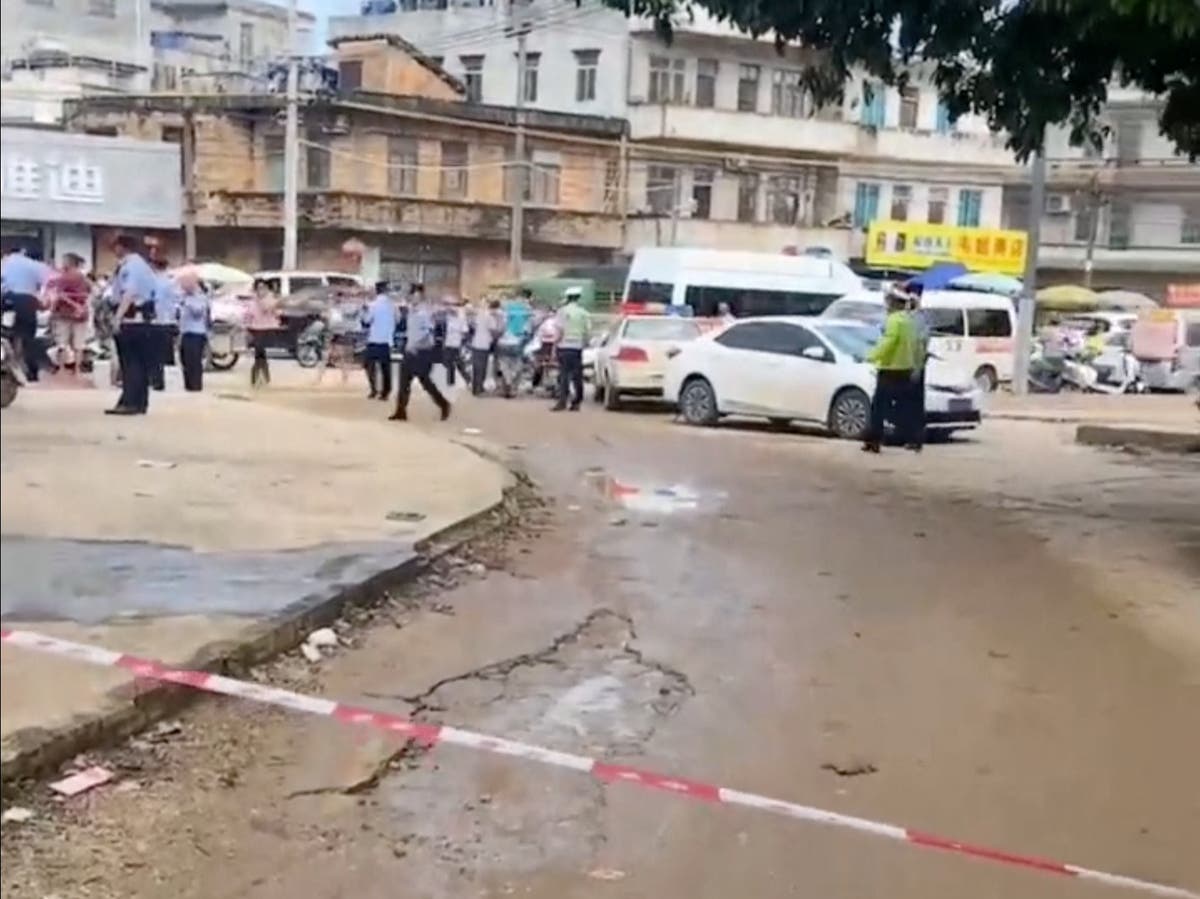 Kindergarten stabbing in China: Three children among six dead in attack on Guangdong preschool