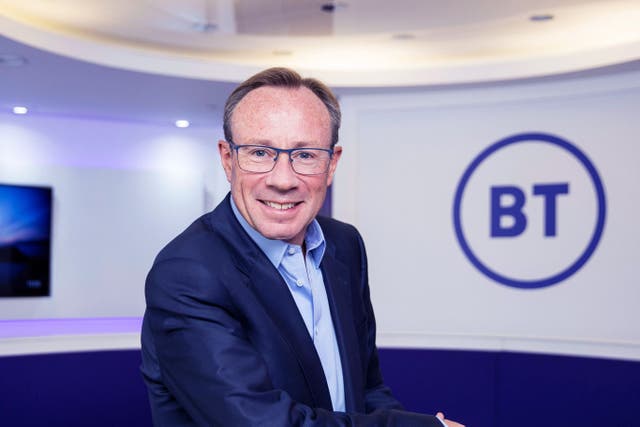 BT is searching for a new chief executive as Philip Jansen plans to leave within the next year (BT/PA)