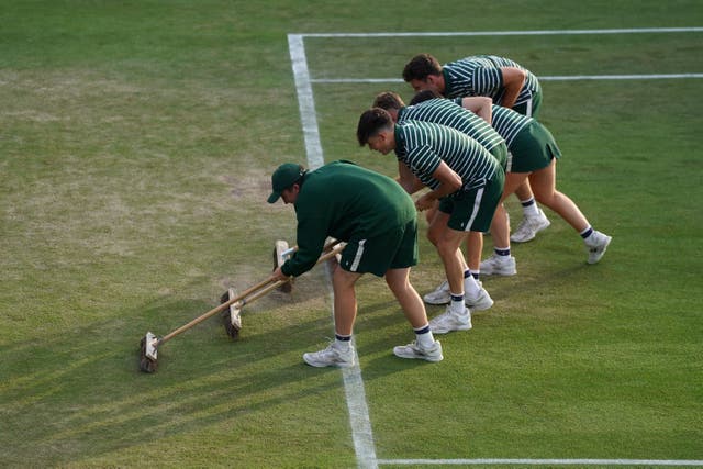 Wimbledon organisers have expressed disappointment over protest disruption as the tournament enters its second week (Victoria Jones/PA)