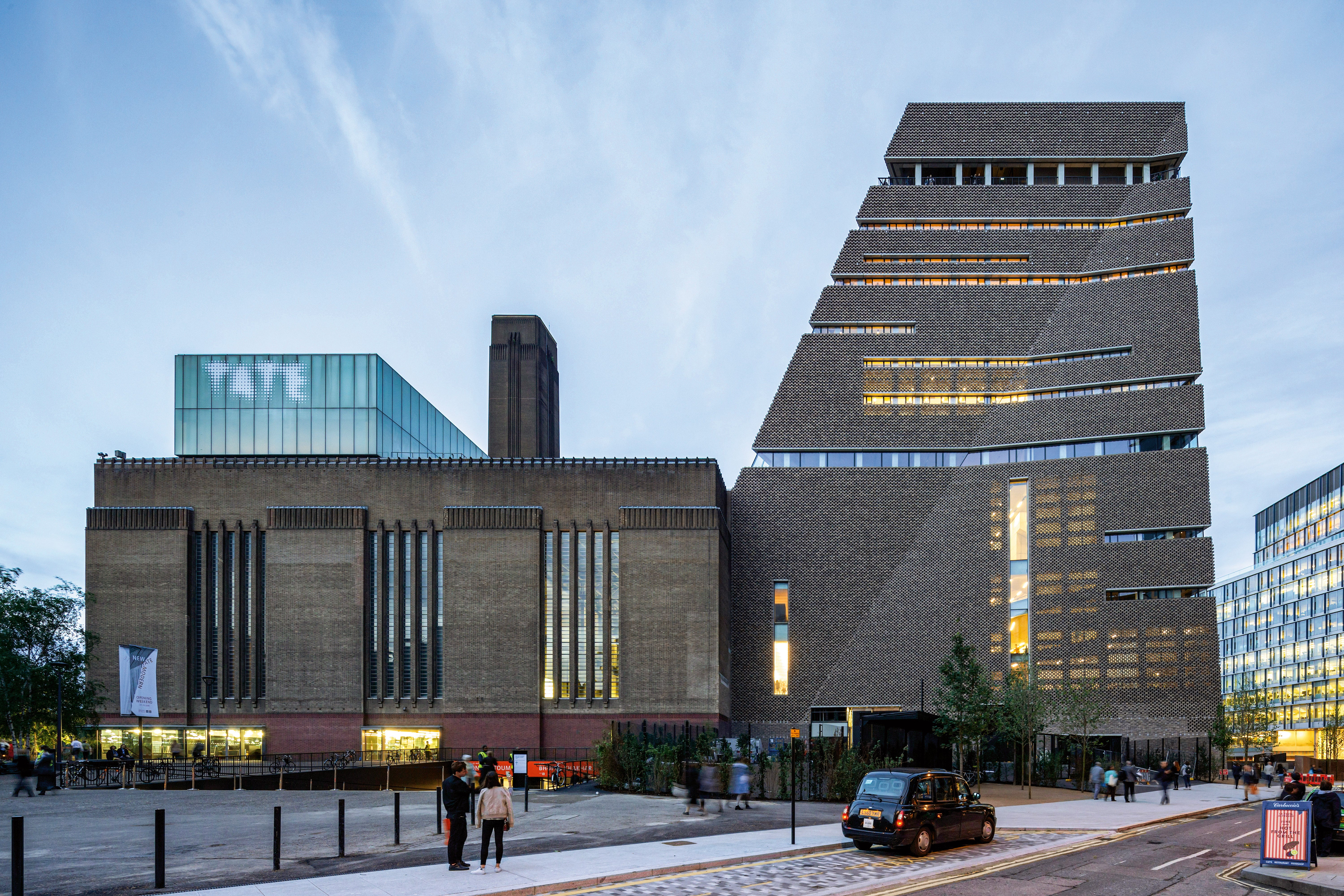 Herzog & de Meuron. Tate Modern, London, 1995-2000, 2005-16