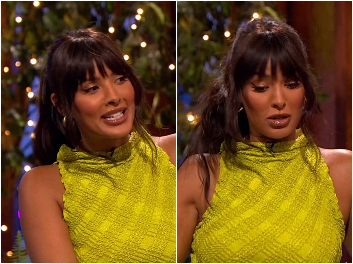 Maya Jama shuts down audience as Catherine booed on Love Island Aftersun: ‘Let’s be nice’