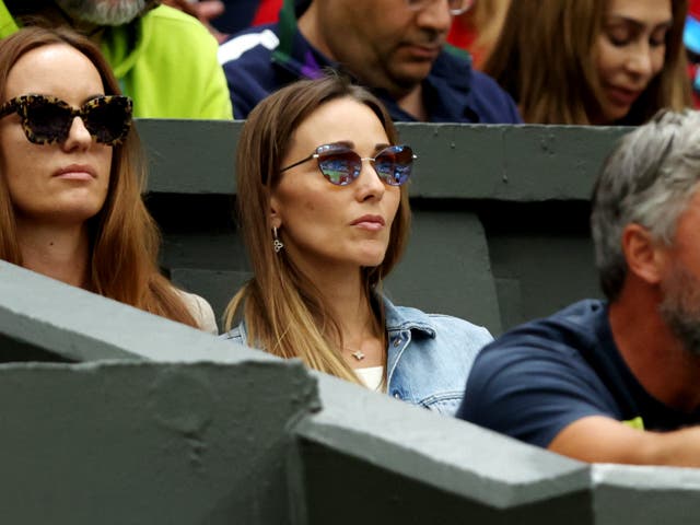 <p>Jelena Djokovic, wife of Novak Djokovic</p>