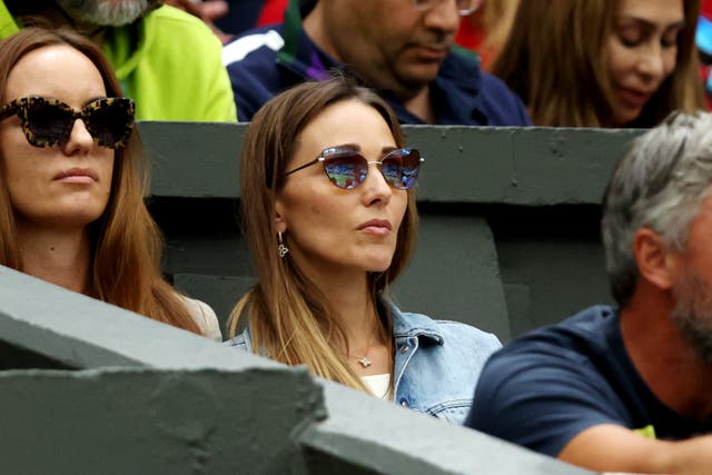 <p>Jelena Djokovic, wife of Novak Djokovic</p>