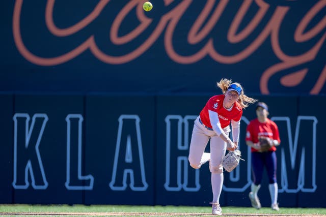 Great Britain’s Alana Snow is determined to move on from past heartbreak (Great Britain Softball handout/PA Wire)