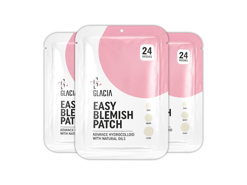 glacia easy blemish pimple patches acne spot stickers