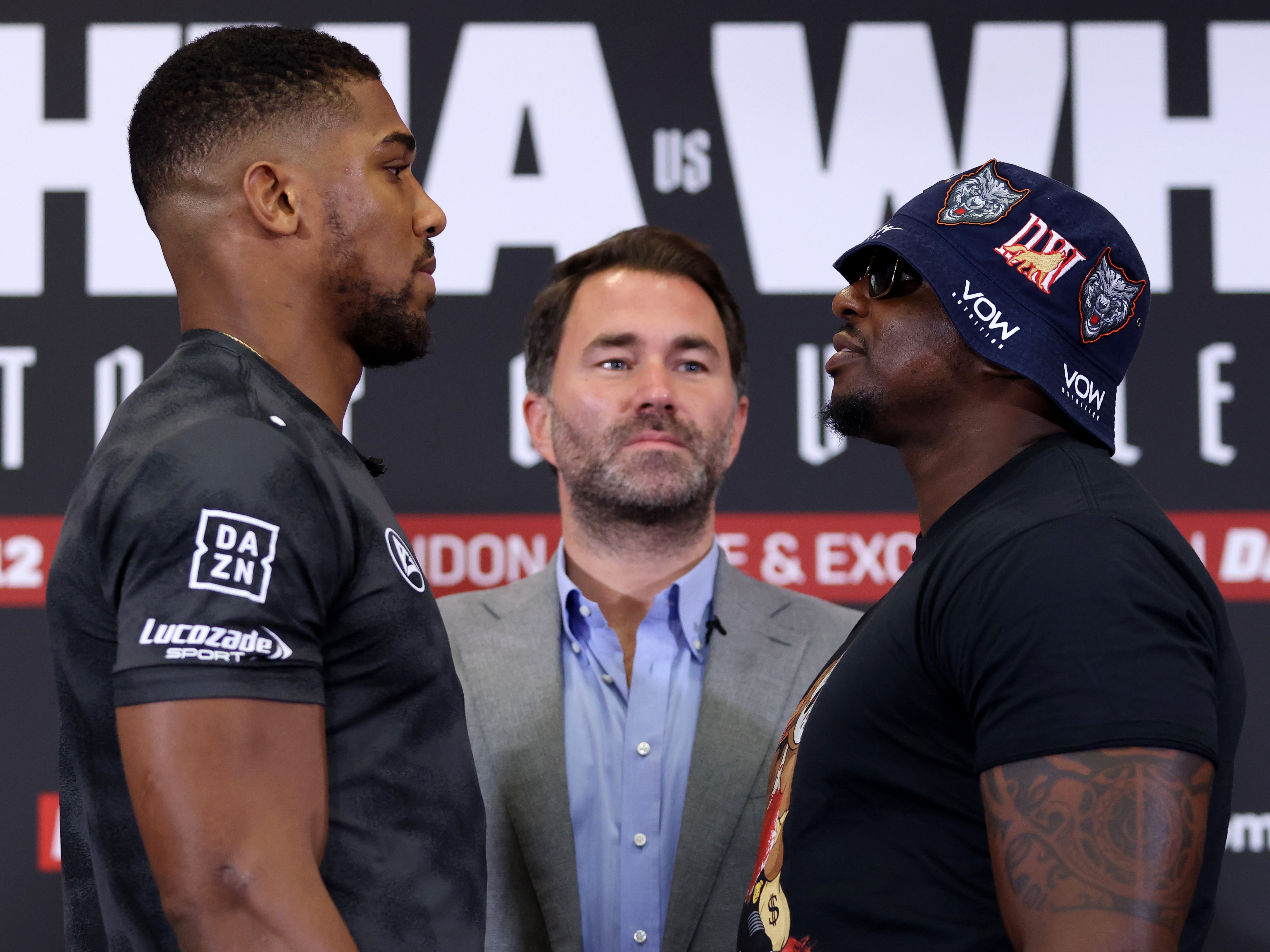 Anthony Joshua and Dillian Whyte’s fight is off