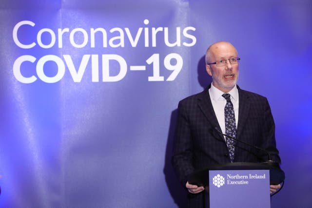 Chief Scientific Adviser Ian Young gave advice to the Department of Health but not the Executive Office before the pandemic, the Covid-19 Inquiry has been told (Press Eye/PA)