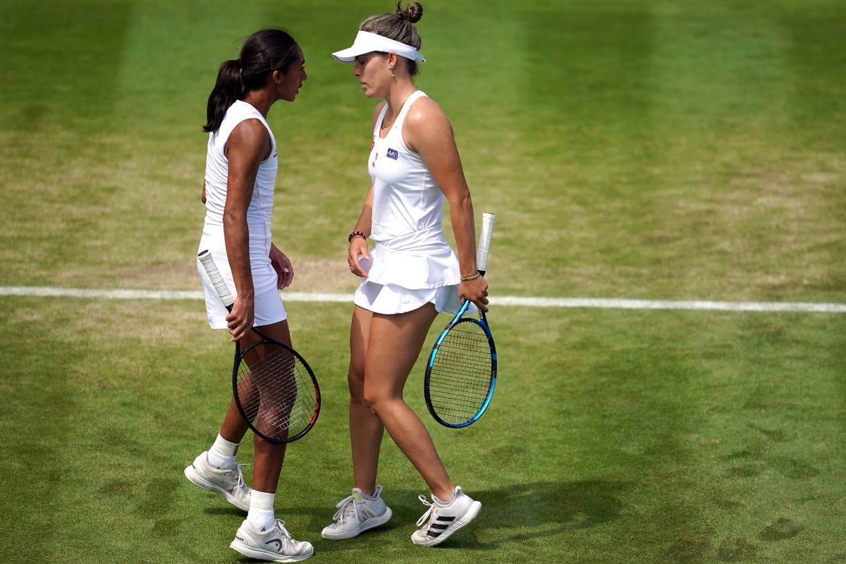 All-British pair reach women&rsquo;s doubles quarter-finals for first time in 40 years