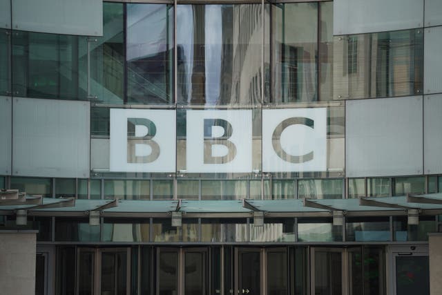 A general view of BBC Broadcasting House, in central London. (Lucy North/PA)