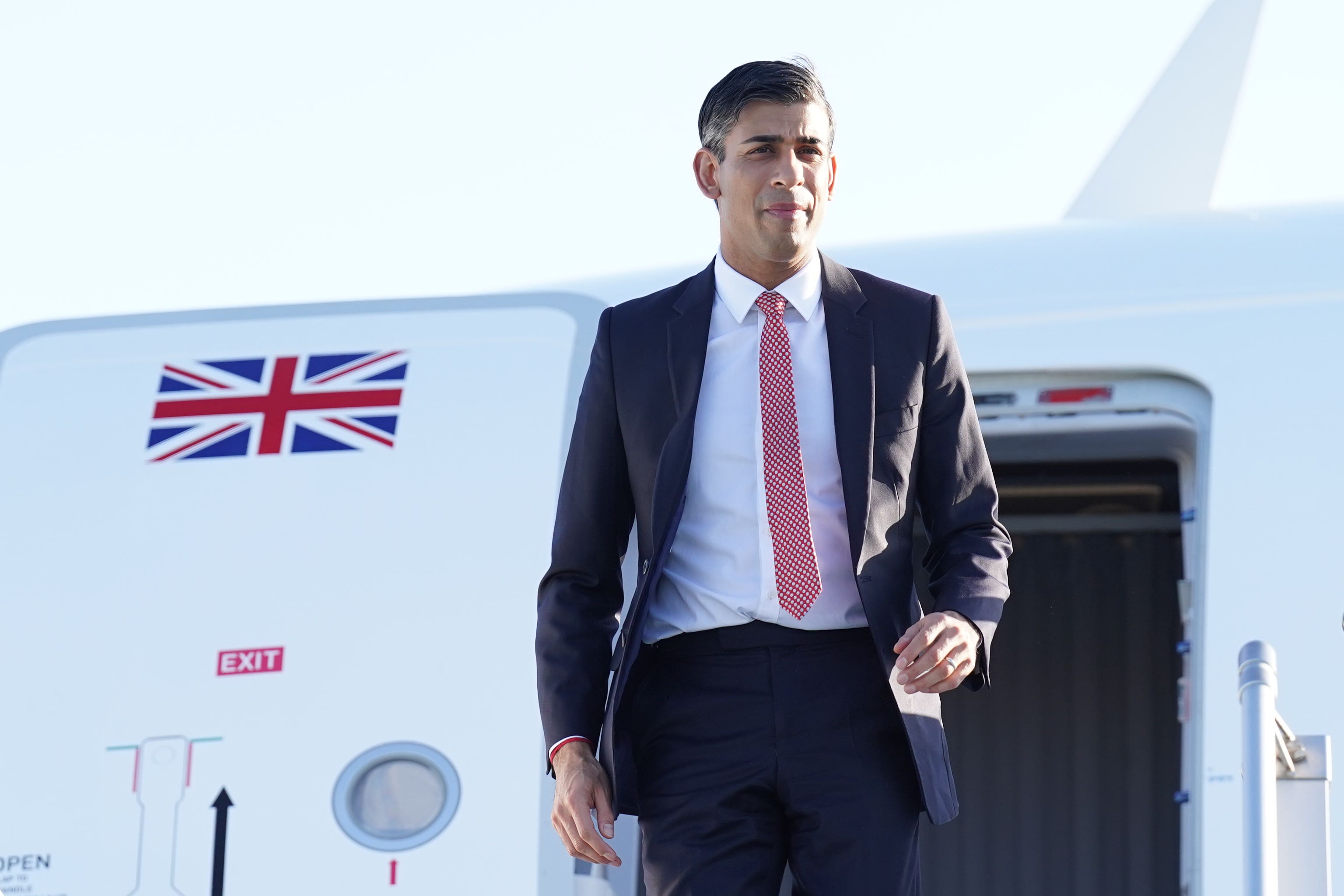 British prime minister Rishi Sunak