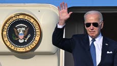 Biden news – live: President cracks joke about Nato as Zelensky calls lack of plan ‘absurd’ ahead of meeting