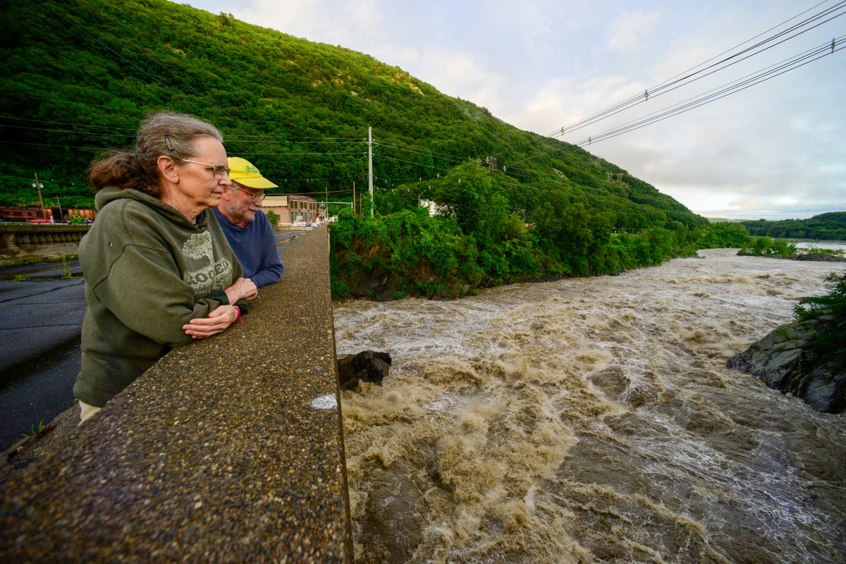 Rescuers brace for more rain as relentless storms flood Northeast ...