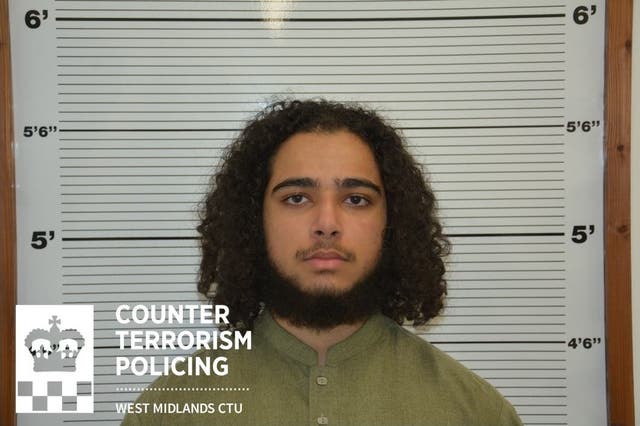 Muhammad Abdul Haleem Heyder Khan and his brother, Muhammad Hamzah Heyder Khan, pleaded guilty to terrorism offences (Counter Terrorism Policing West Midlands CTU/PA)