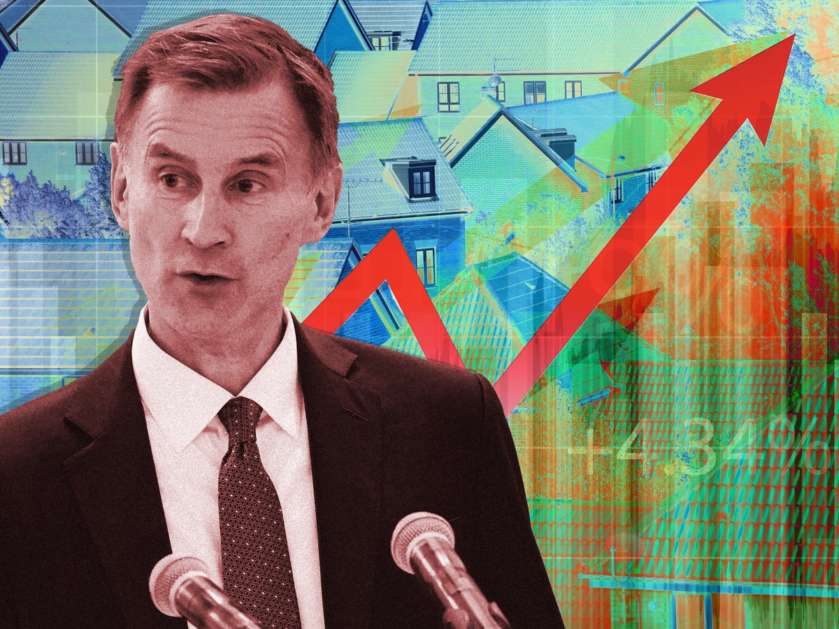 Inflation shock as Jeremy Hunt expects prices to go back up again