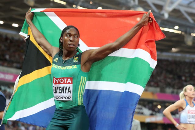 The European Court of Human Rights found athlete Caster Semenya had been discriminated against (Martin Rickett/PA)