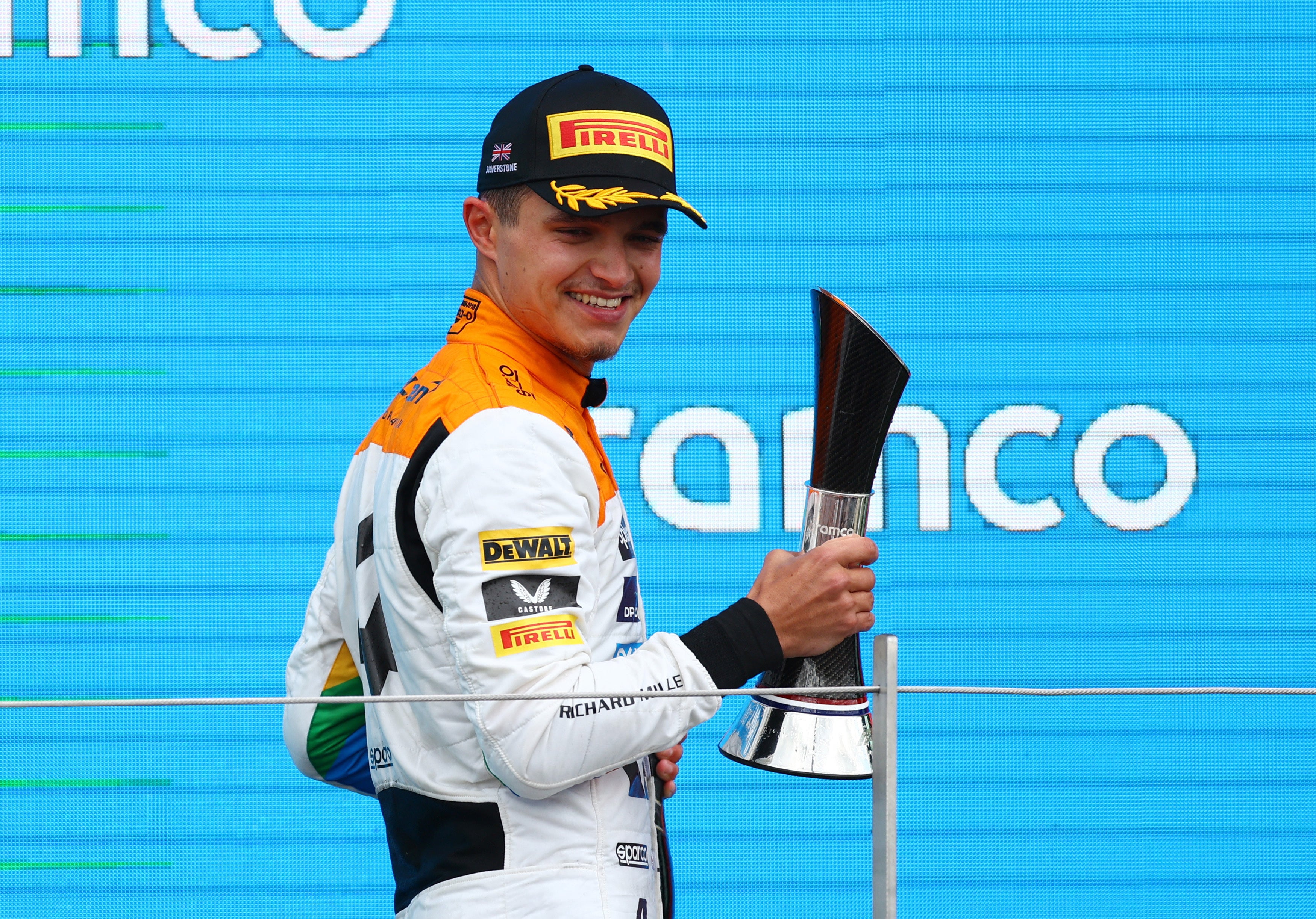 After a second place finish at Silverstone speculation is increasing over Lando Norris’ future
