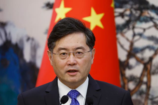 China Absent Minister
