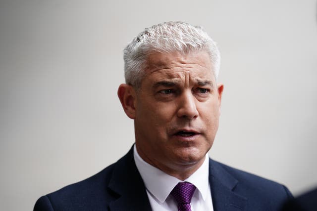 Health Secretary Steve Barclay said the Government was ‘willing to work constructively with trade union colleagues’ (Jordan Pettitt/PA)
