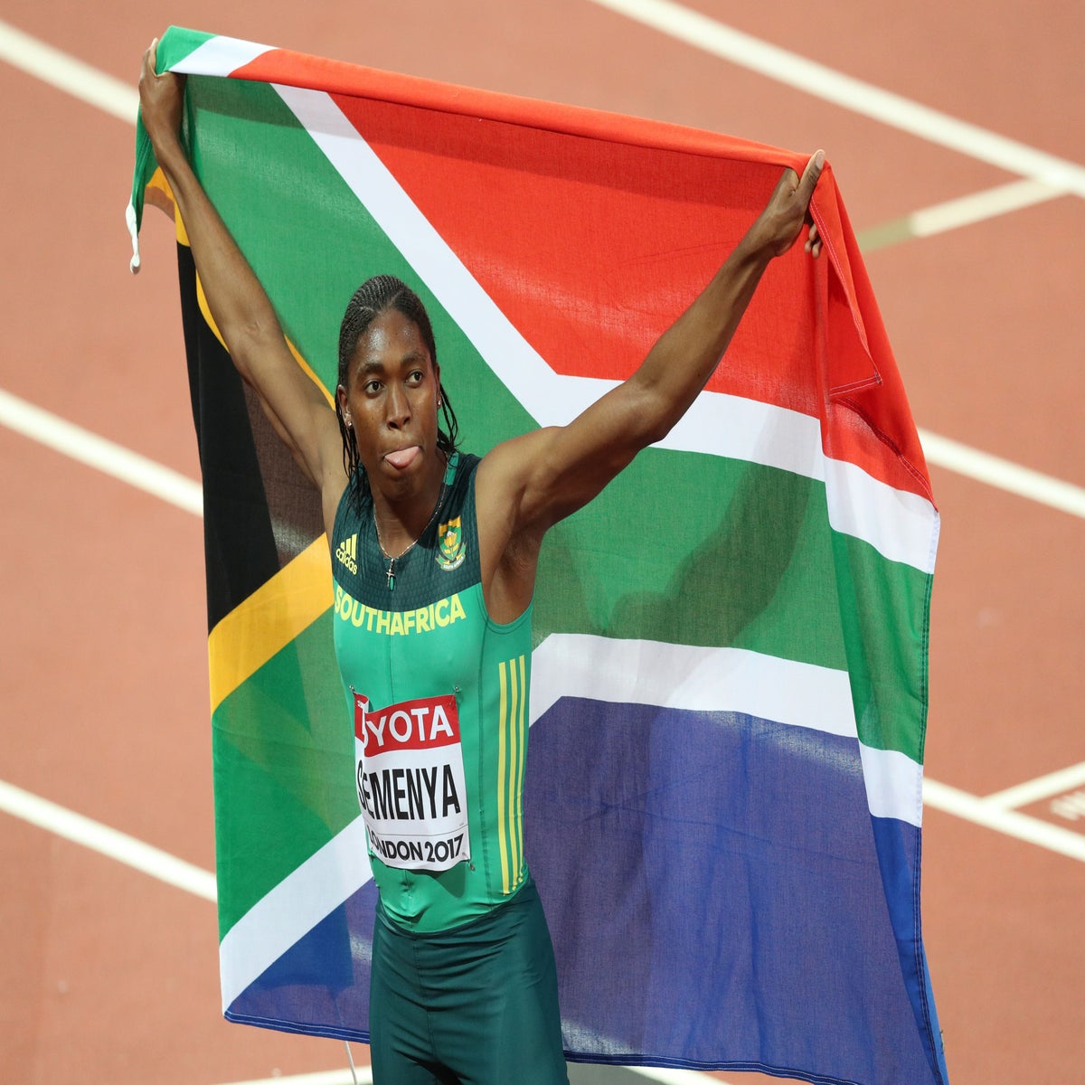 Runner Caster Semenya says she's not done fighting for the right to compete