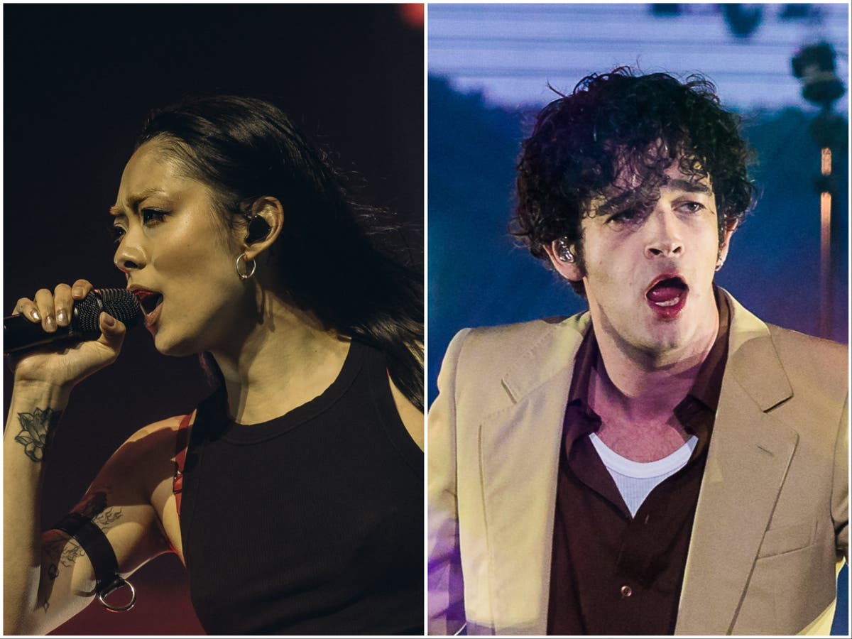 Rina Sawayama appears to take another swipe at Matty Healy at Nos Alive festival