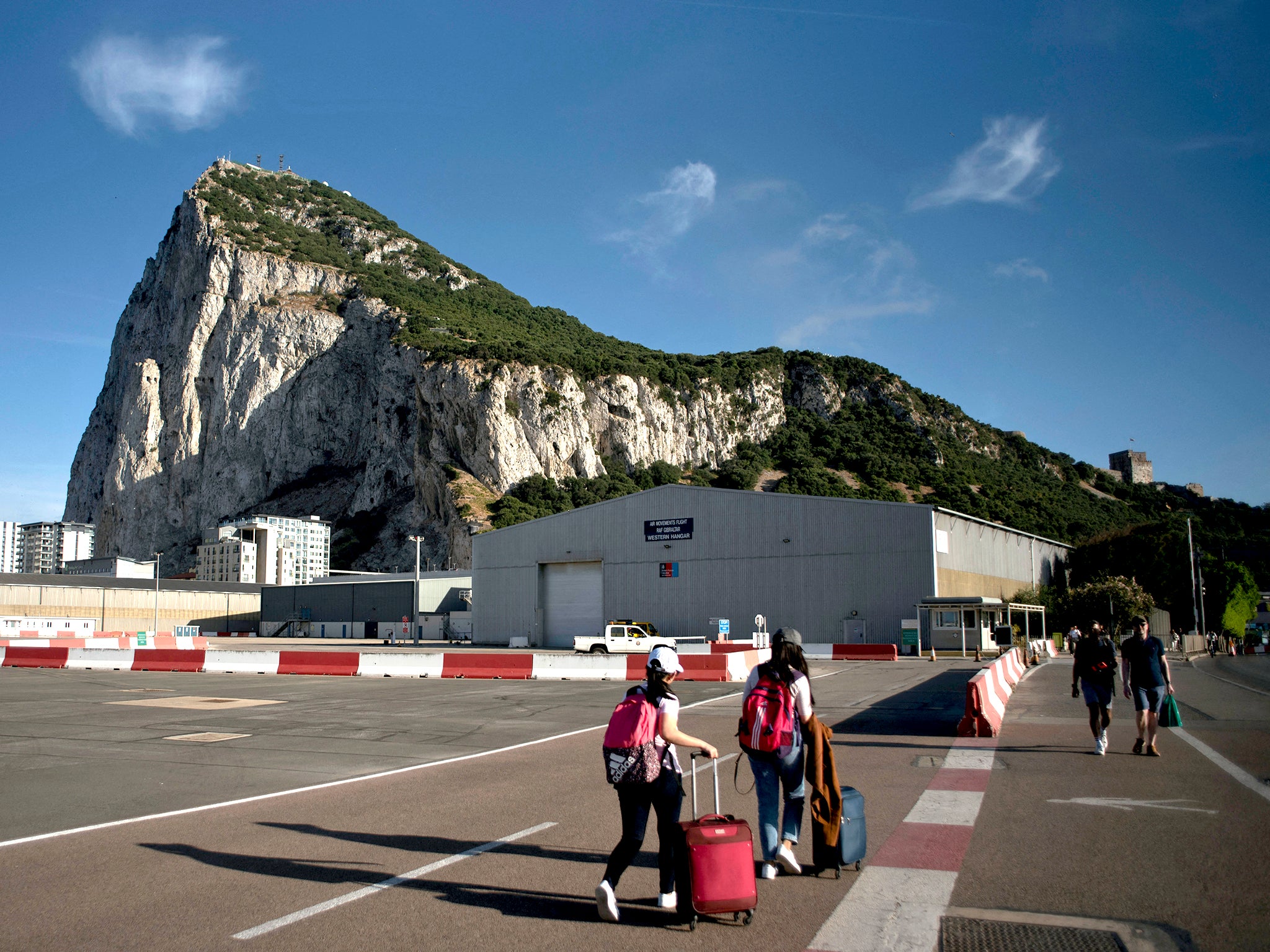 For the hard-right Vox party, Gibraltar is hugely symbolic. The party once unfurled a huge Spanish flag from the Rock as an act of defiance
