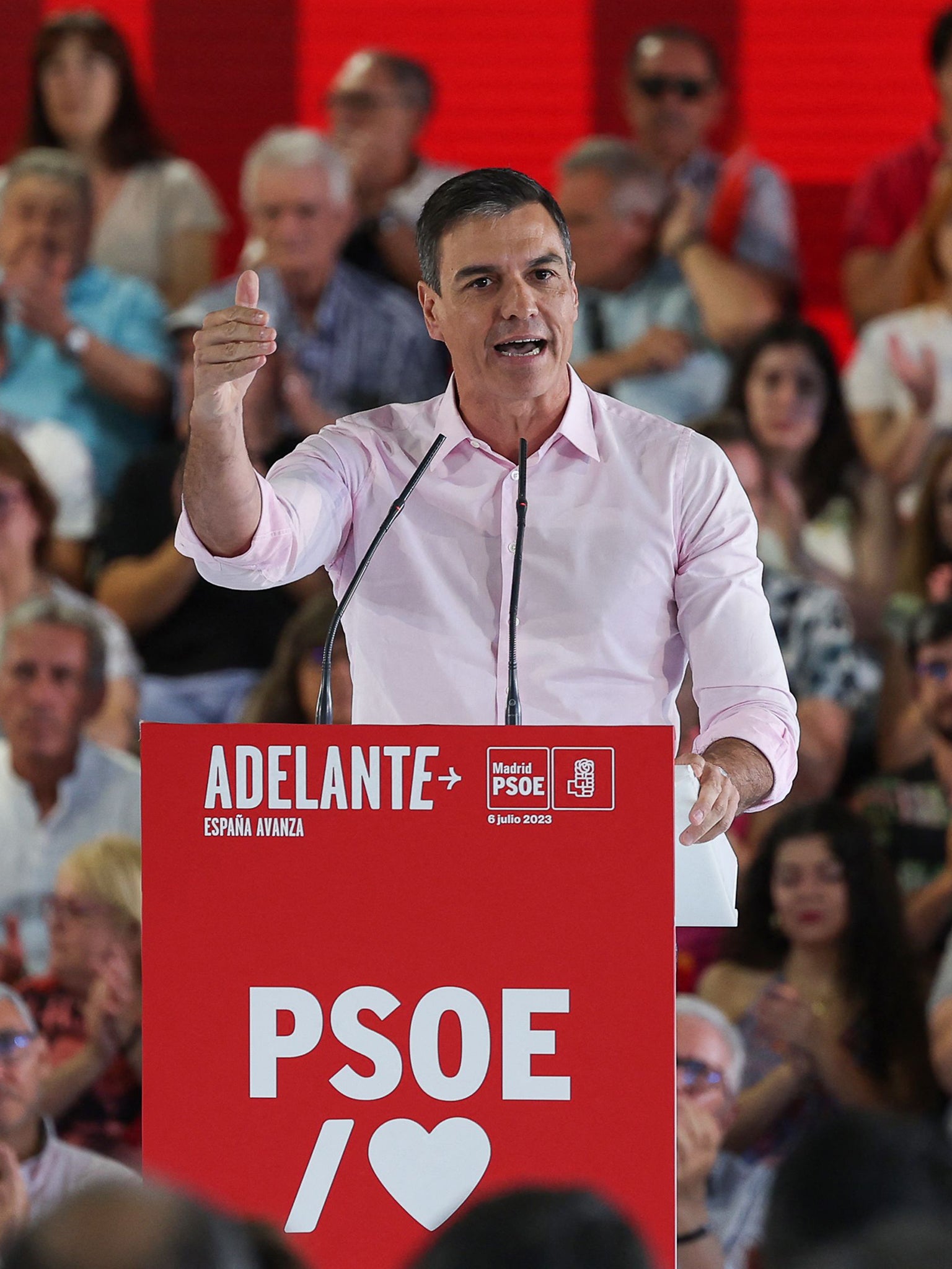 Spain's prime minister and Socialist Party (PSOE) candidate Pedro Sanchez has called a snap election this month