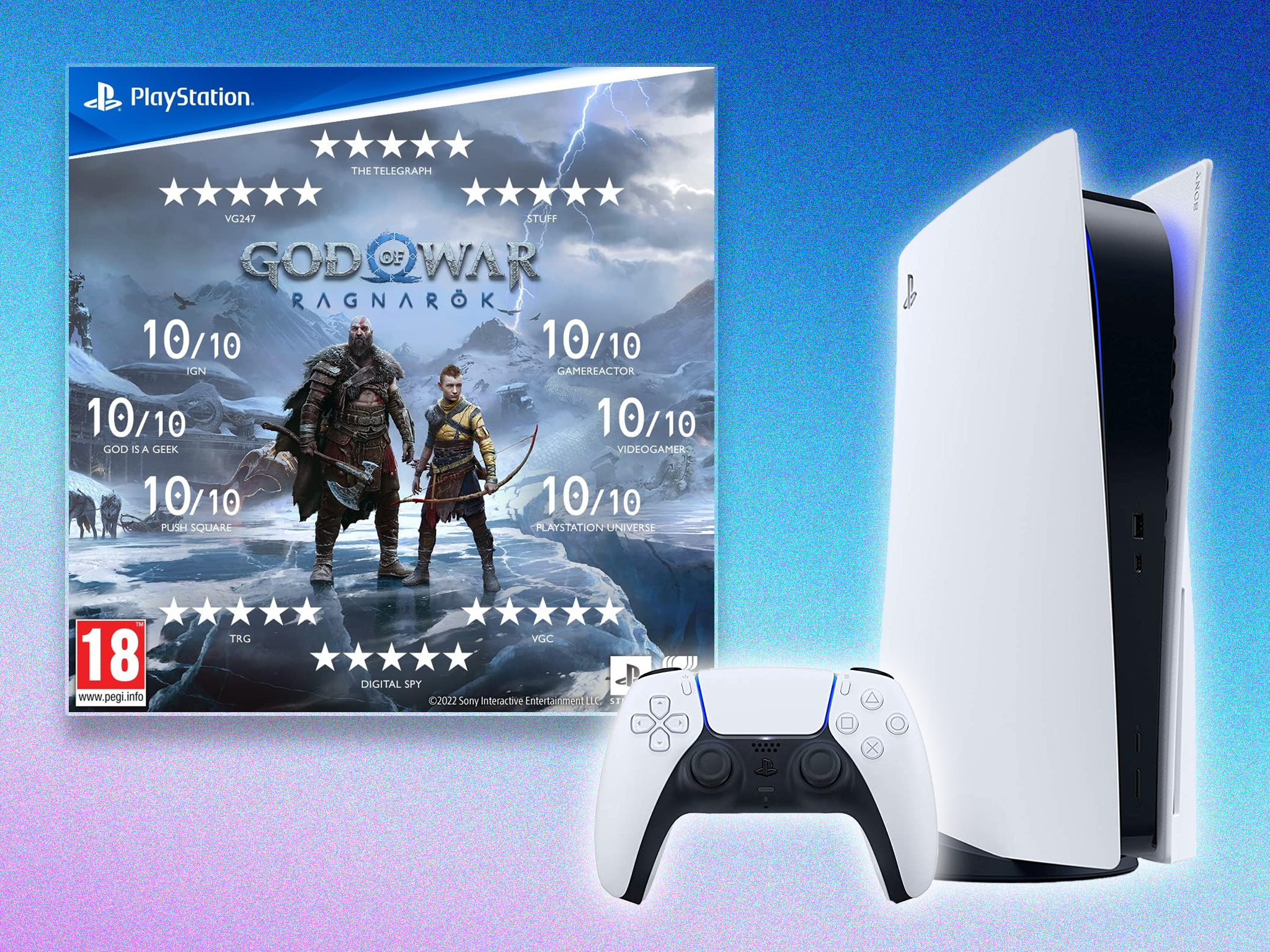 The PlayStation 5 God of War Ragnarök Bundle Is On Sale for Its