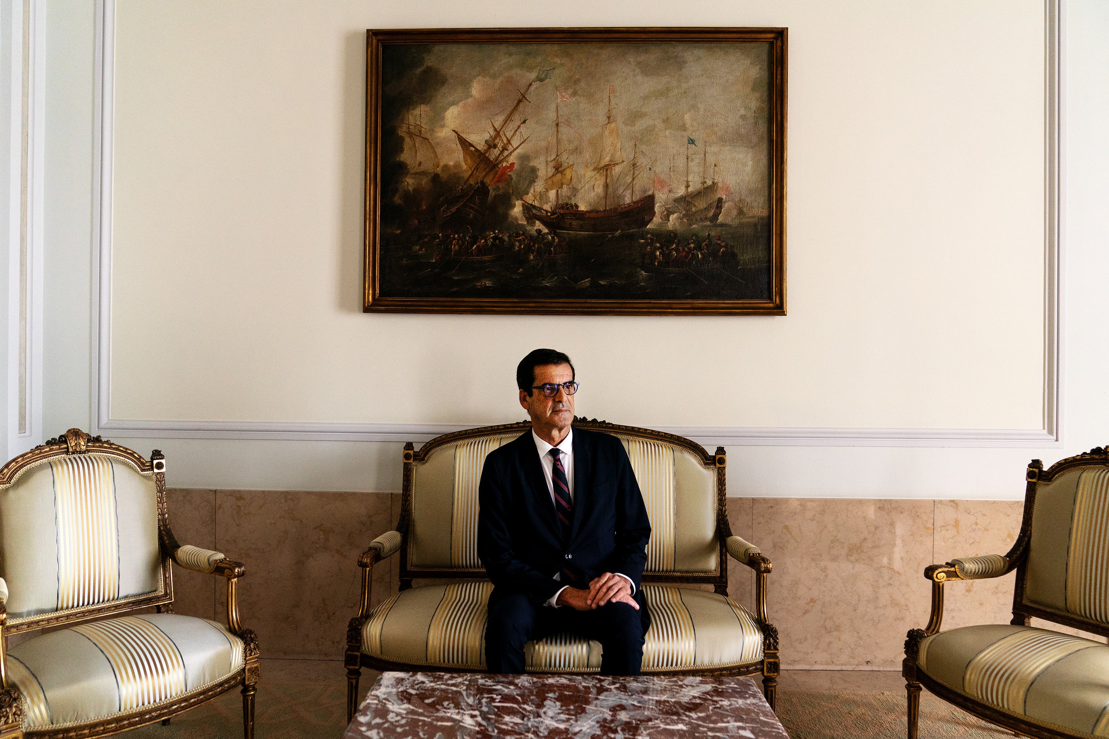 Rui Moreira, mayor of Porto, at the city hall