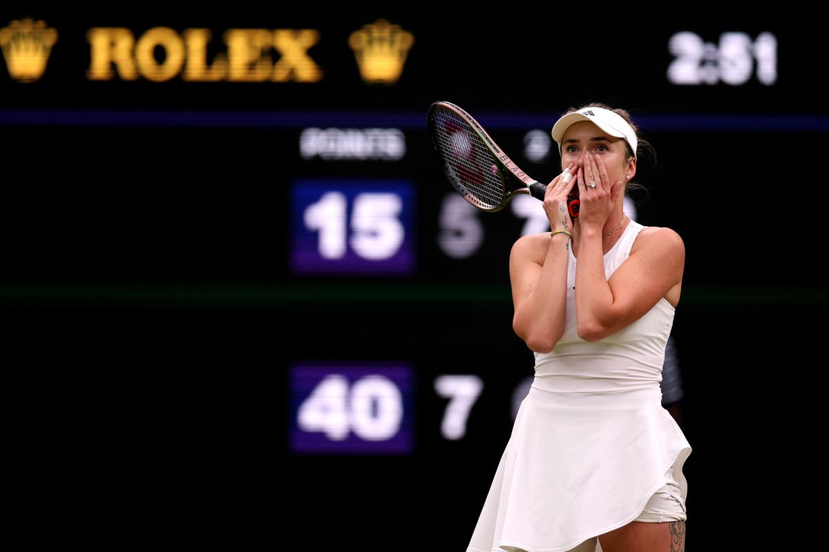 Elina Svitolina continues stunning Wimbledon run by downing top seed Iga Swiatek