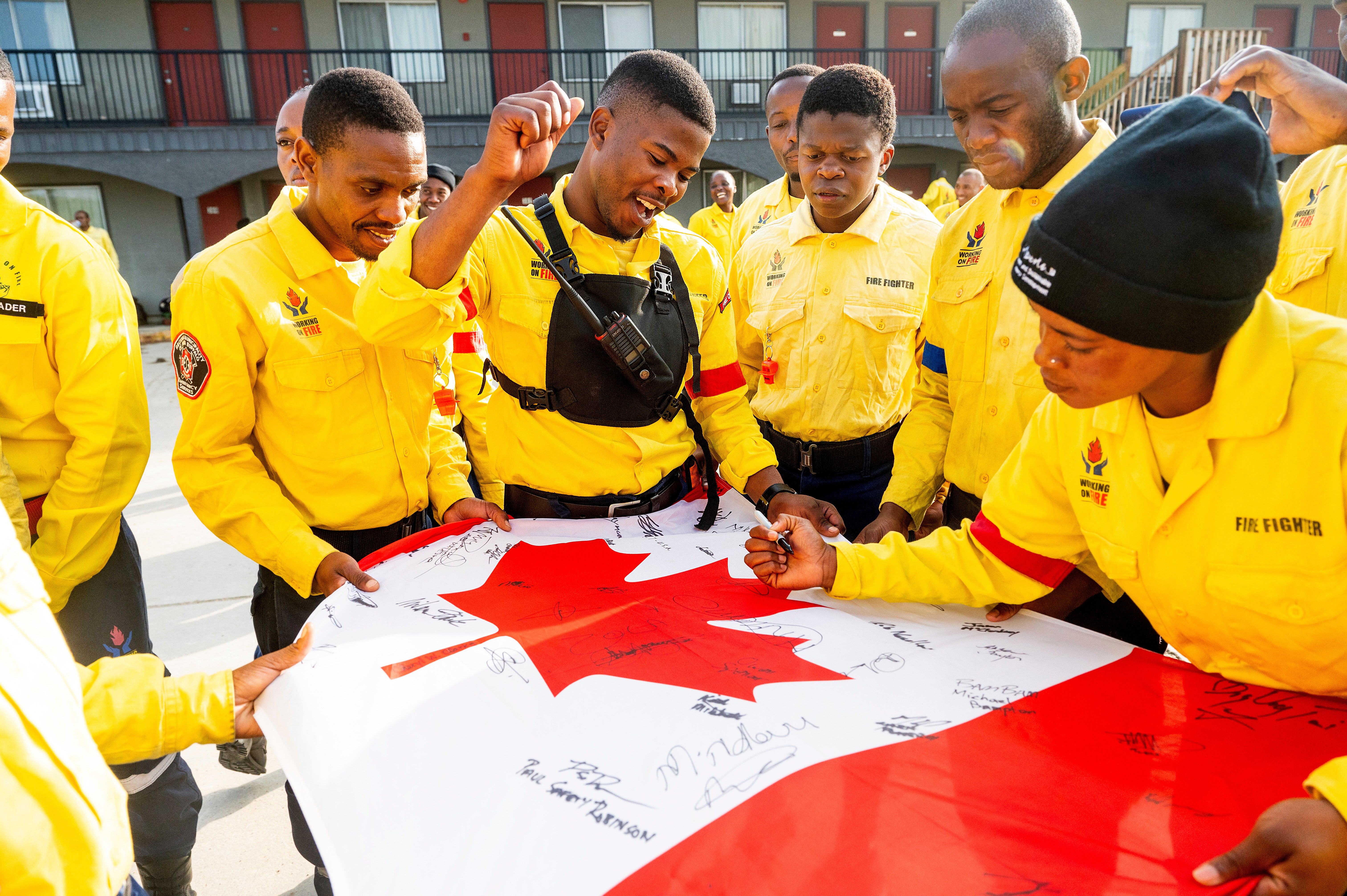 Canada Wildfires South Africans