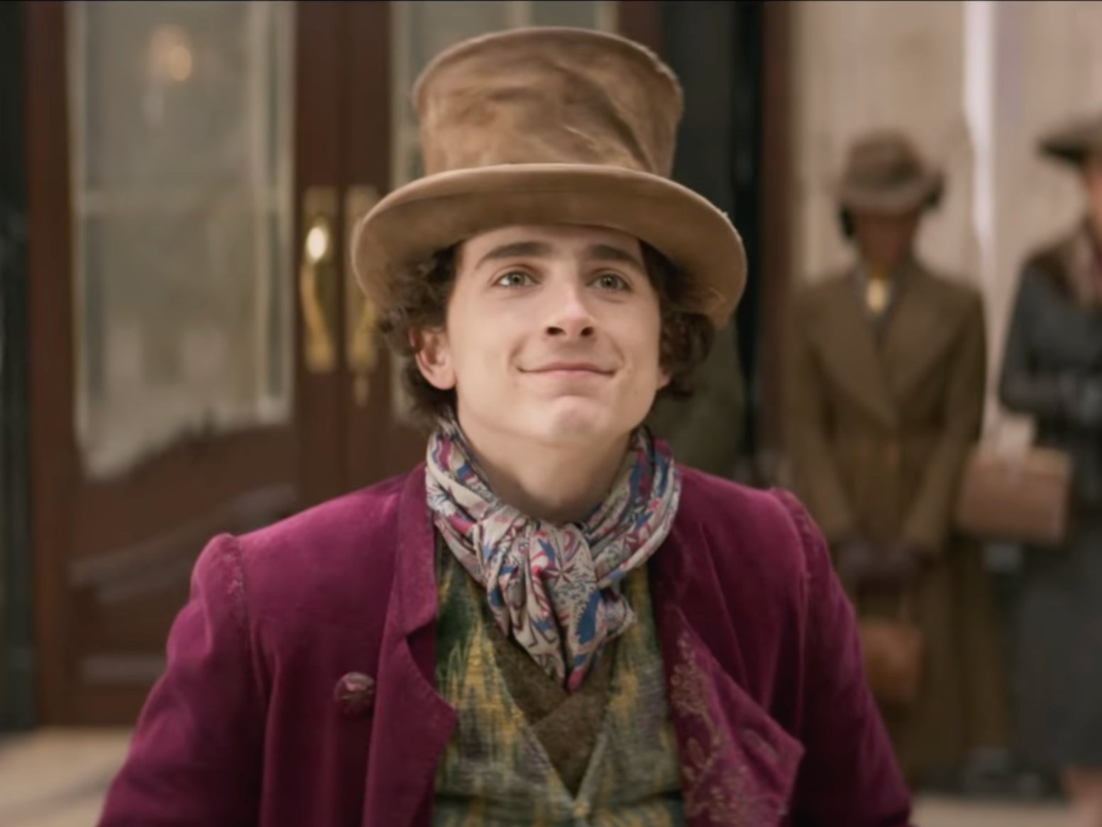 Timothée Chalamet Films New Movie as Willy Wonka: Photos