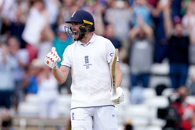 Chris Woakes starred on his Test comeback at Headingley (Mike Egerton/PA)