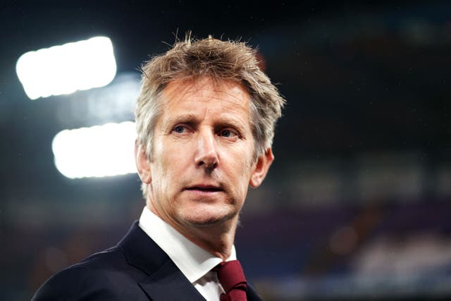 Edwin van der Sar’s wife has issued an update on his condition (John Walton/PA)