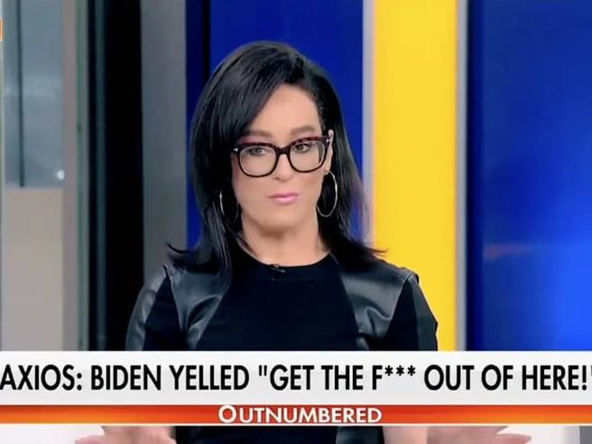 Fox News host says she’s ‘turned on’ by Biden’s alleged bad temper