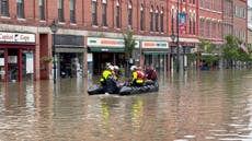 Dozens rescued in Vermont from destructive flooding as states facing multimillion-dollar clean-ups