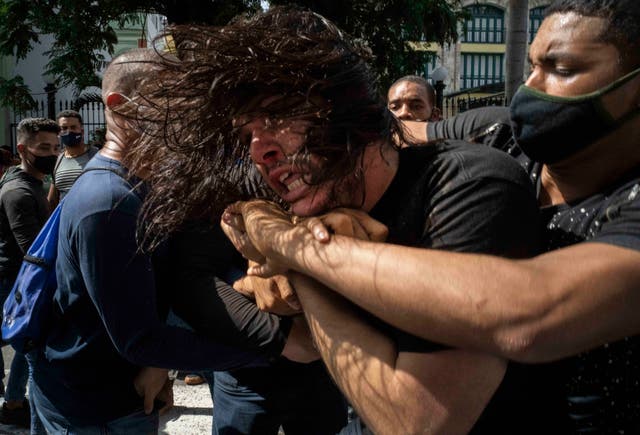 CUBA-PROTESTAS