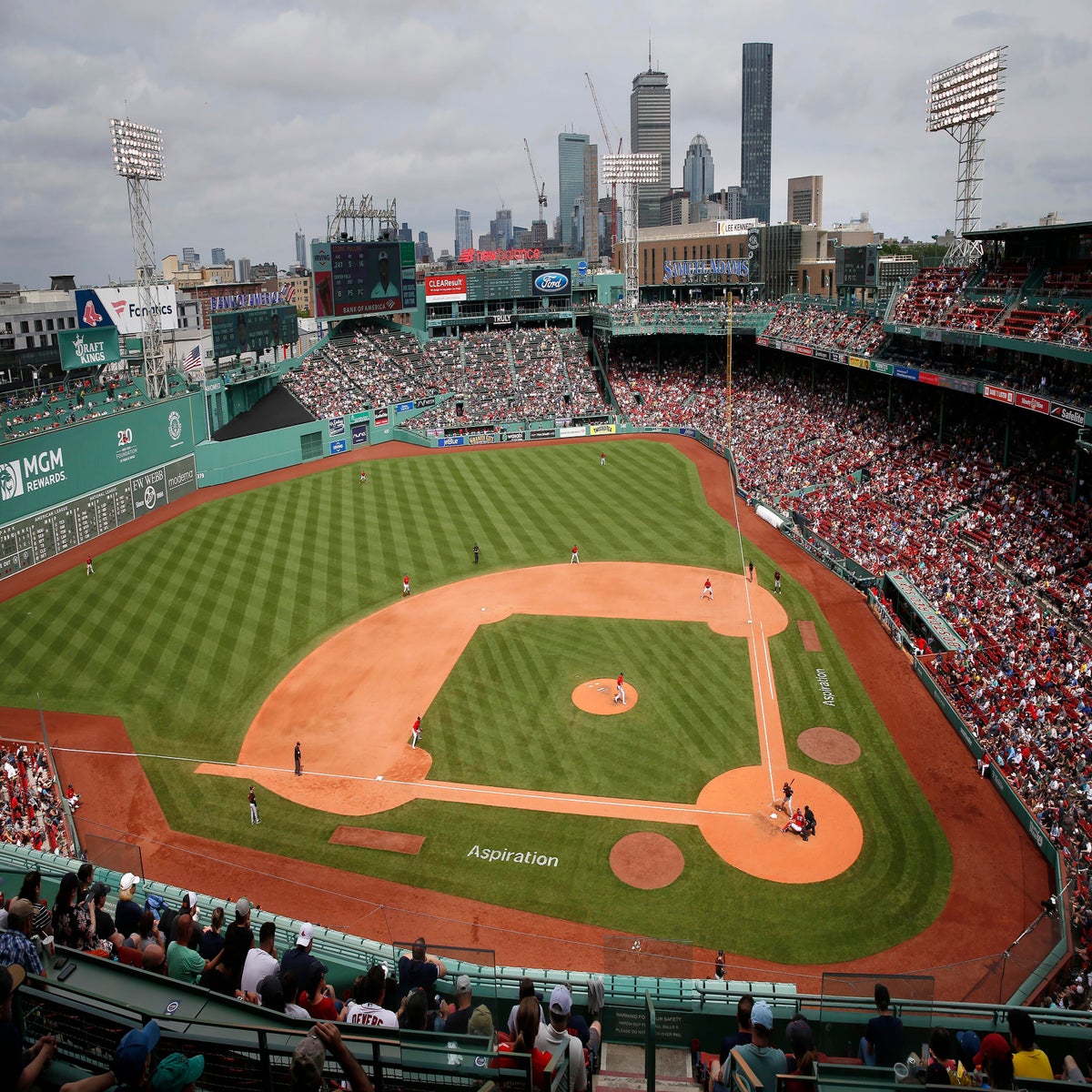 The boss of Fenway Park