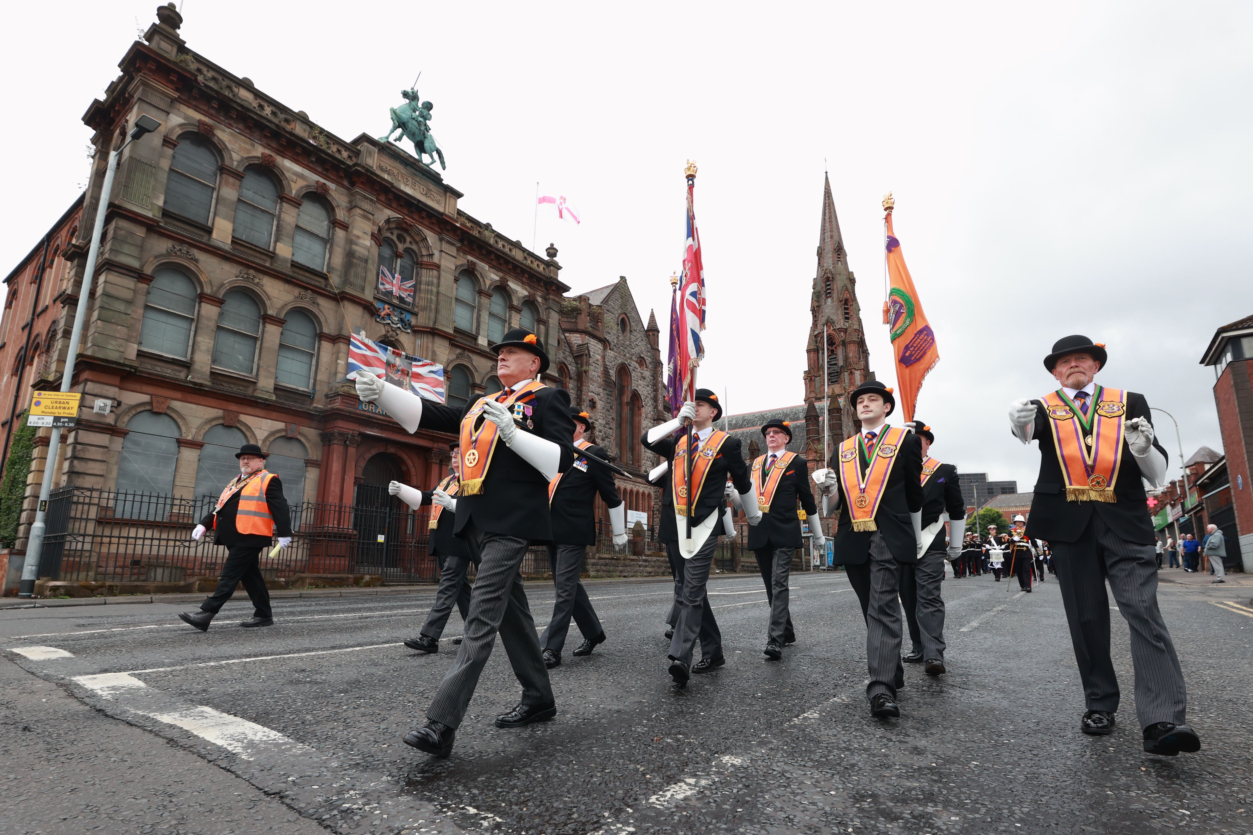 Annual parades mark Twelfth of July in Northern Ireland