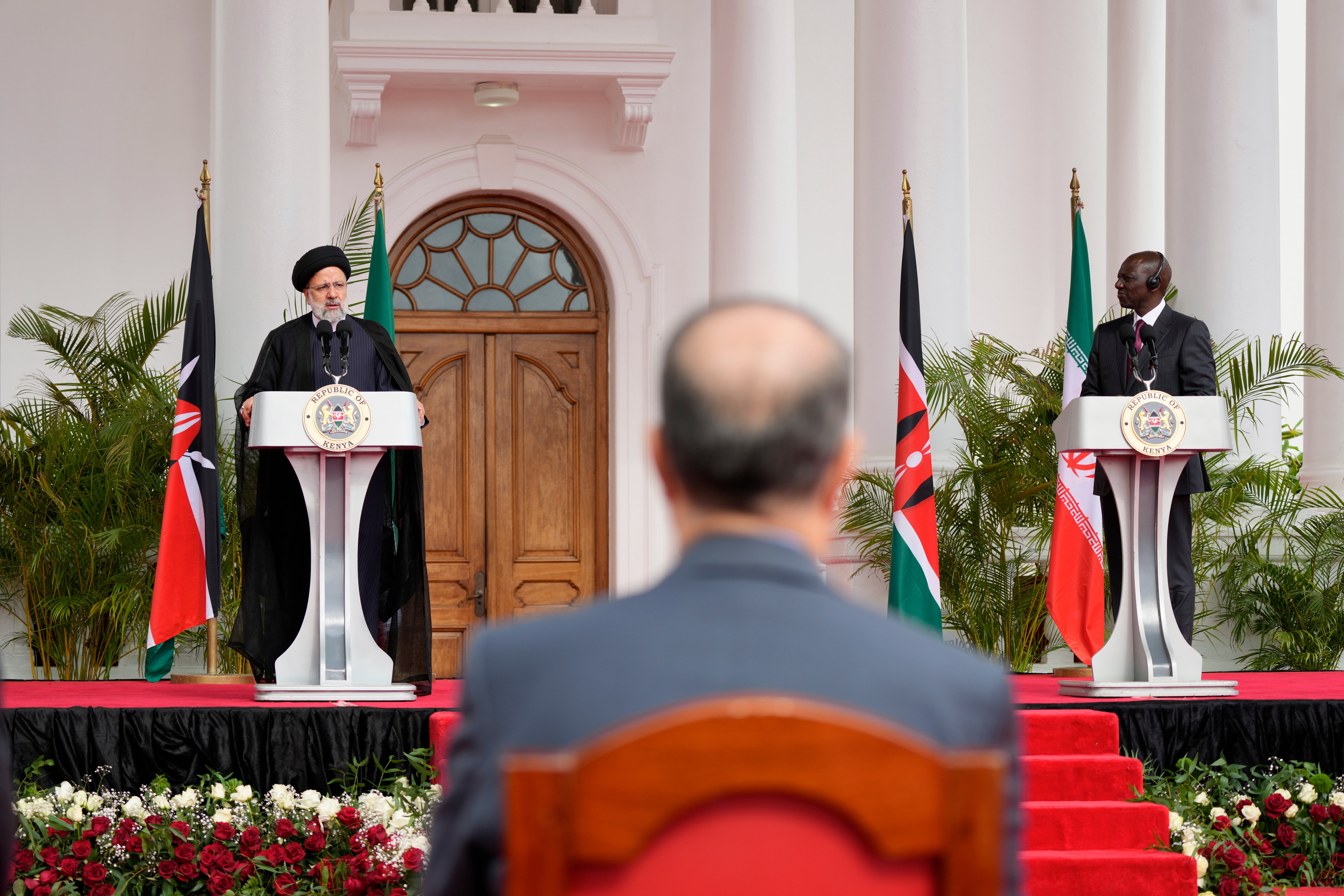 Irans president begins a rare visit to Africa to promote economic diplomacy The Independent