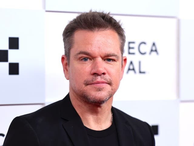 <p>Matt Damon pictured in June 2023</p>