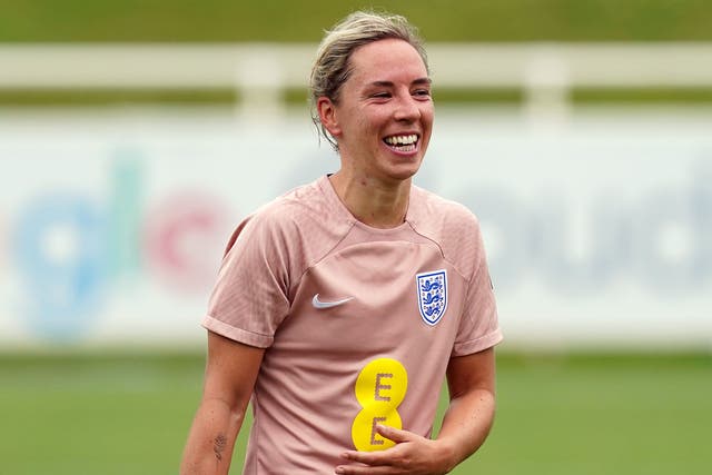 Jordan Nobbs is with England’s 23-player squad in Australia ahead of the World Cup that starts next week (Martin Rickett/PA)