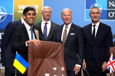 Biden news – live: US president says Ukraine’s future lies in Nato as G7 nations confirm long-term support