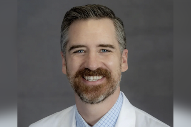 <p>Dr Benjamin Mauck was fatally shot by a patient in an exam room at the Campbell Clinic Orthopedics in Collierville  </p>
