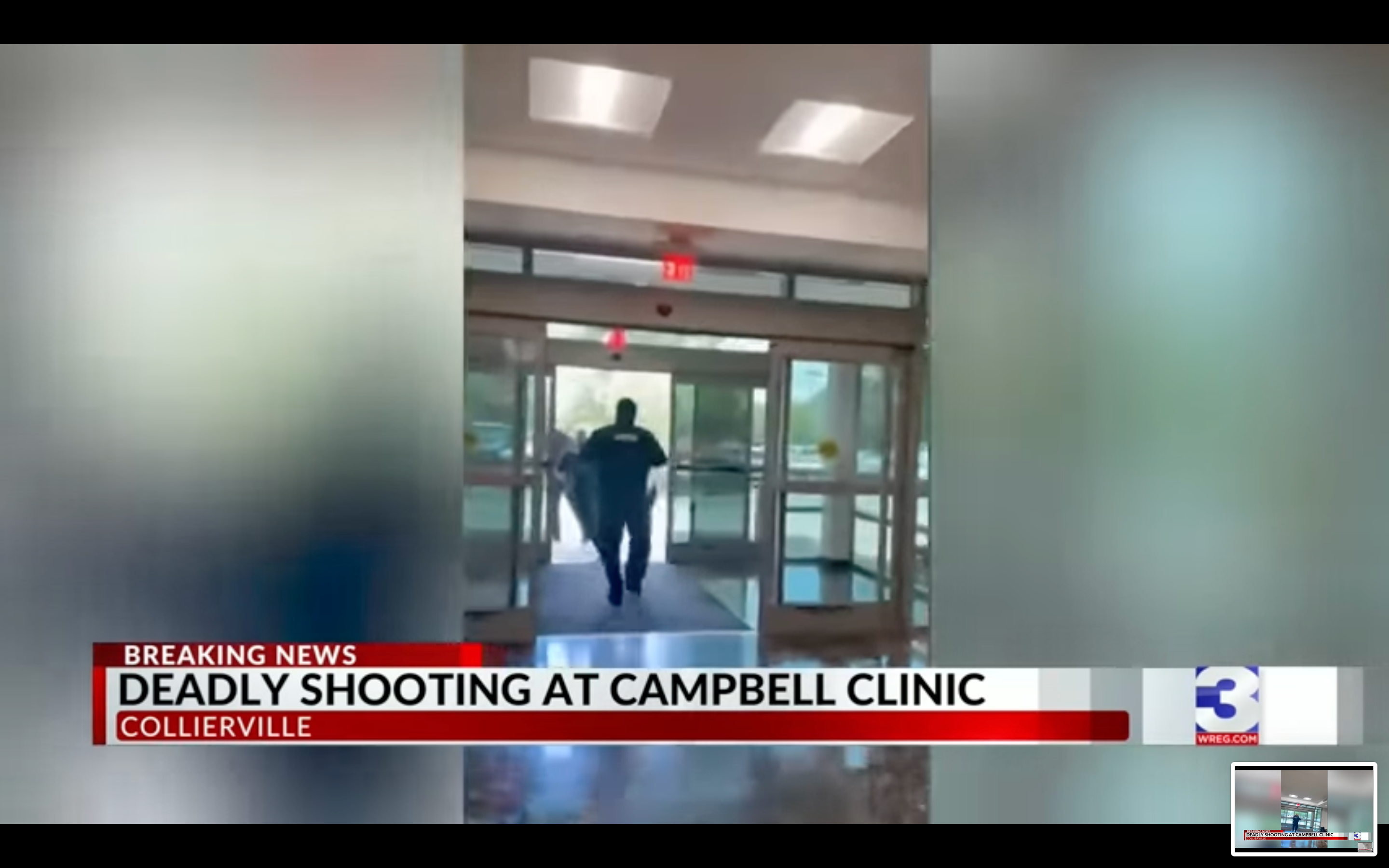 Police in Collierville, Tennessee, respond after surgeon Benjamin Mauck was shot dead in a clinic by a patient