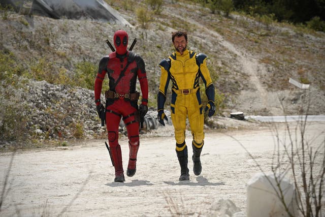 <p>Ryan Reynolds and Hugh Jackman in ‘Deadpool 3’ </p>