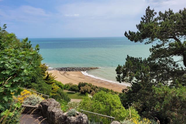 <p>We’re all staying on a lovely holiday: Mermaid Beach in Folkestone</p>