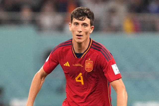 Spain’s Pau Torres (pictured) has linked up with Unai Emery again at Aston Villa (Martin Rickett/PA)