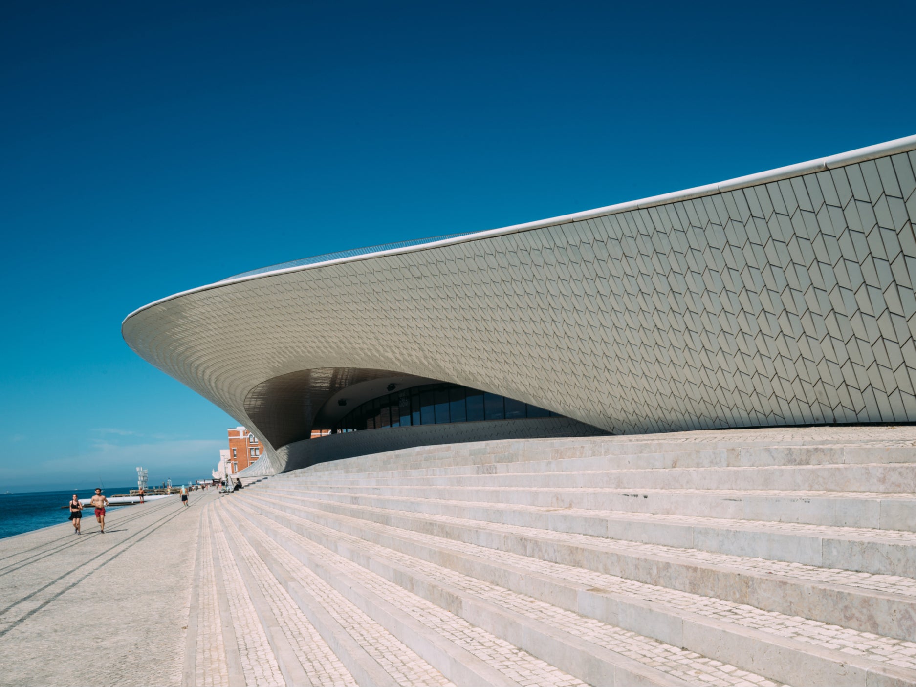 <p>The eye-catching exterior of the Museum of Art, Architecture and Technology</p>