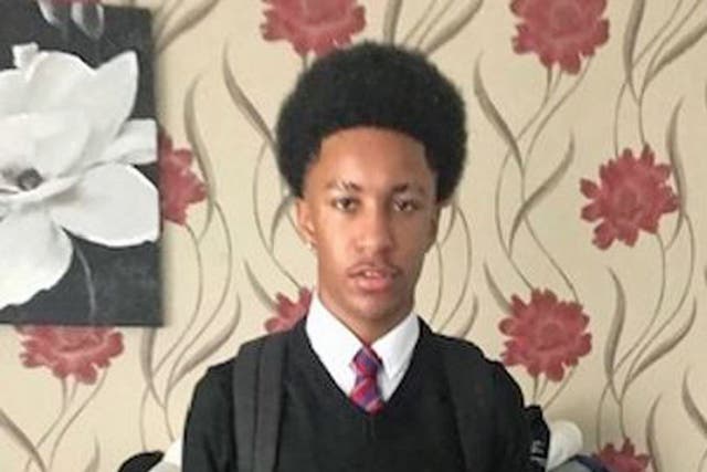 Rohan Shand (known as Fred), 16, who was stabbed to death in an incident (Northamptonshire Police/PA)
