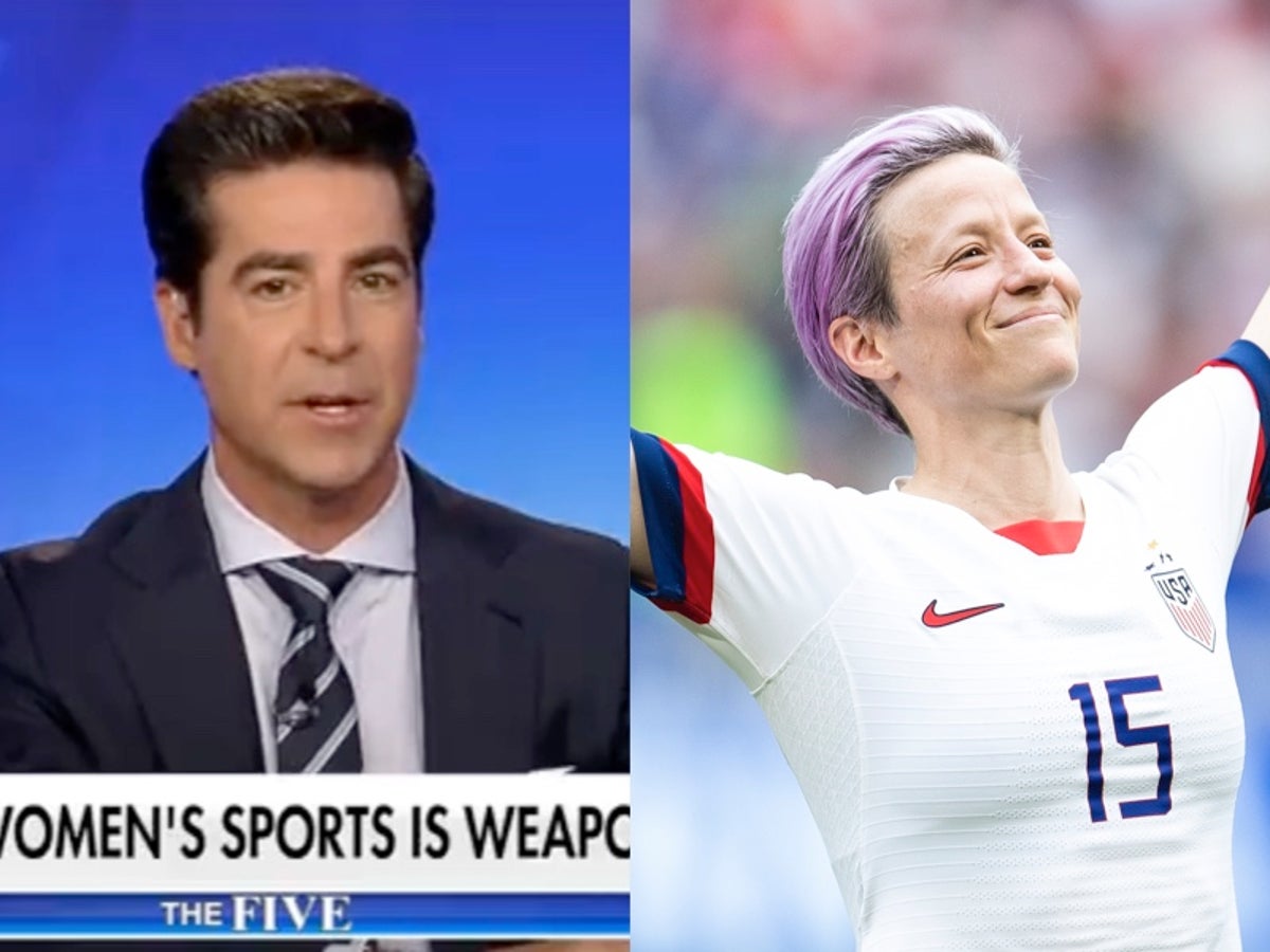 Fox News host says he’s ‘done more for women’s sports’ than Megan Rapinoe, two-time World Cup winner